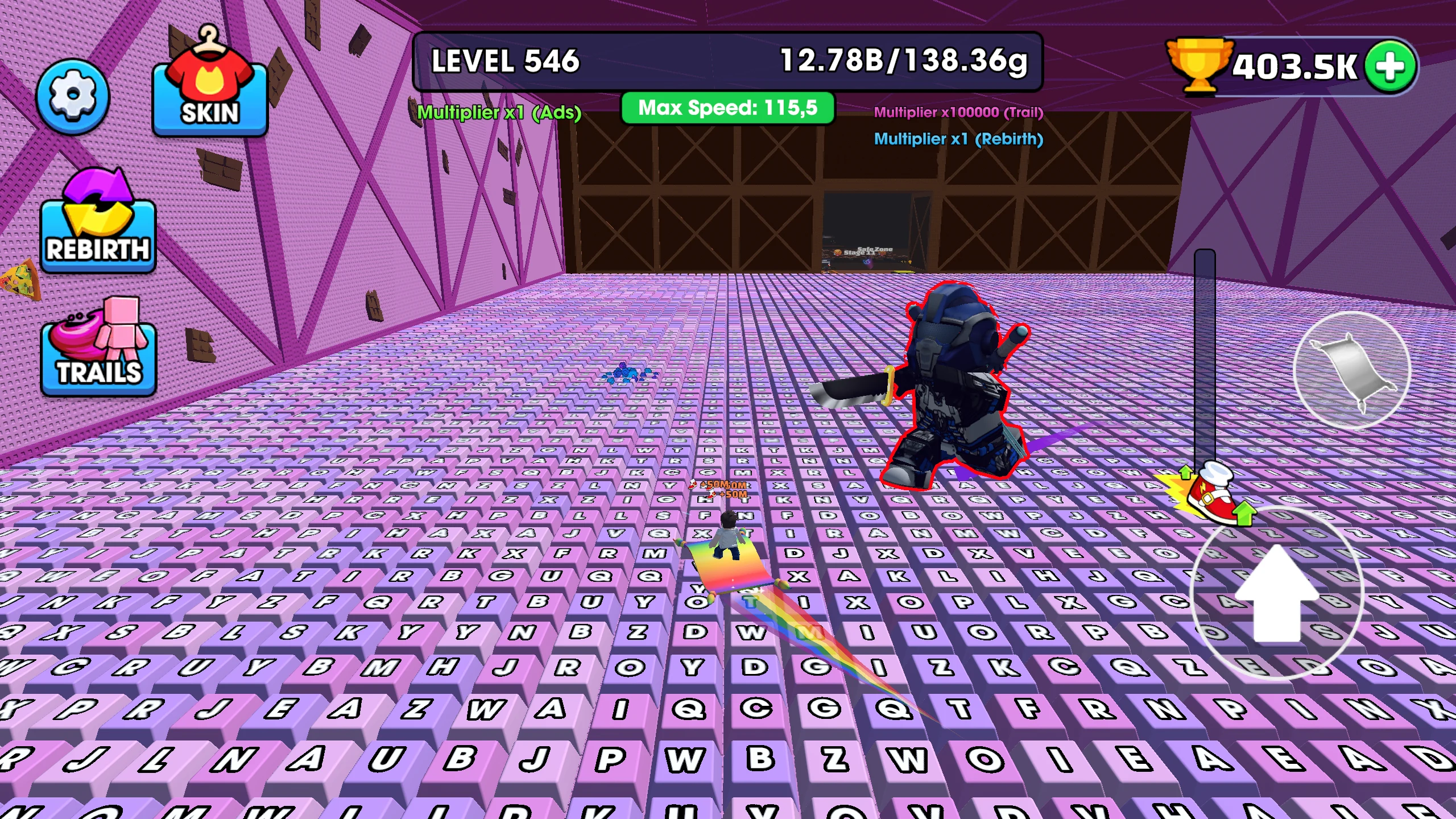 Keyboard Escape: Speed Parkour screenshot